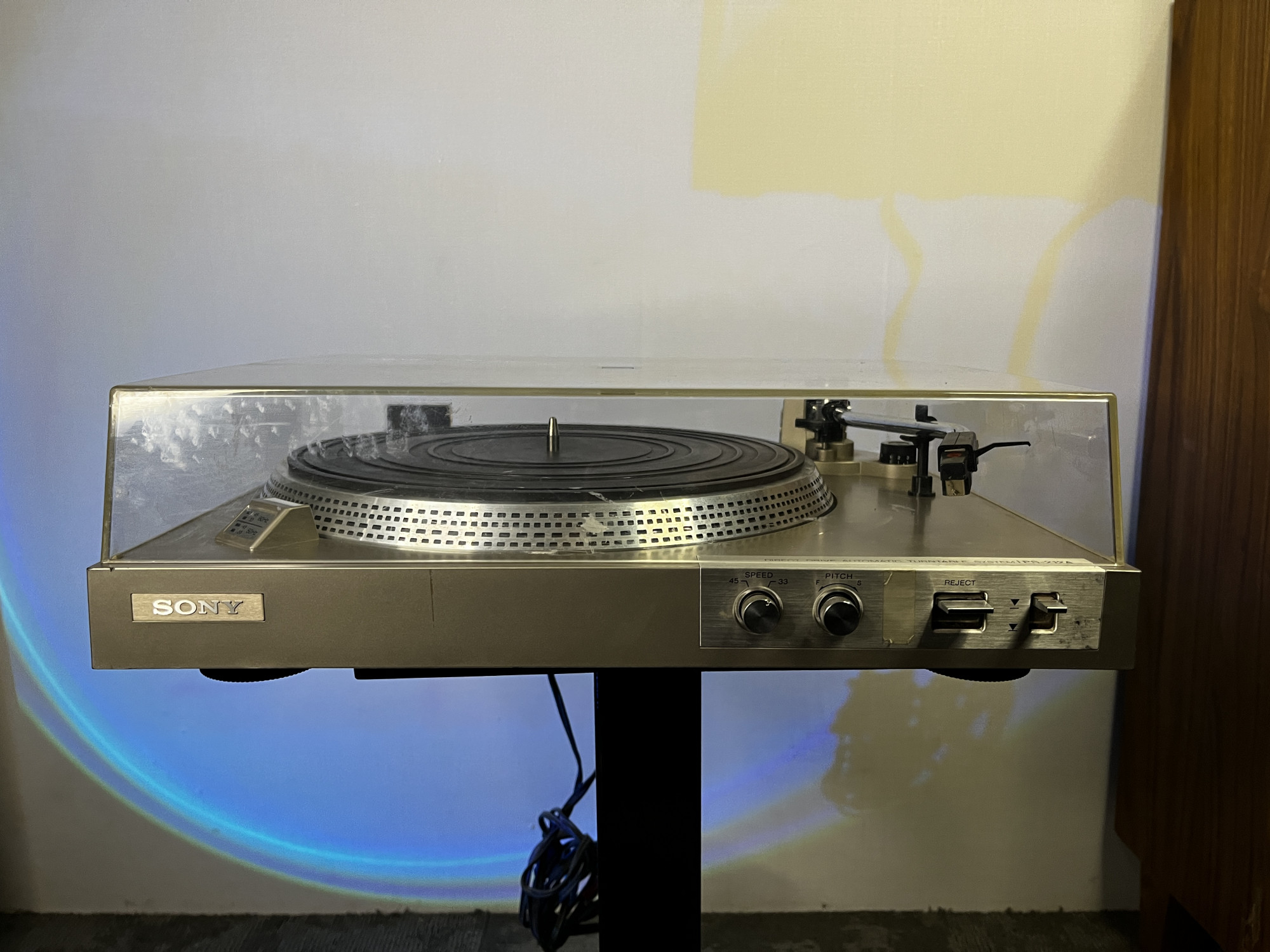 Sony PS 212A direct drive automatic turntable system