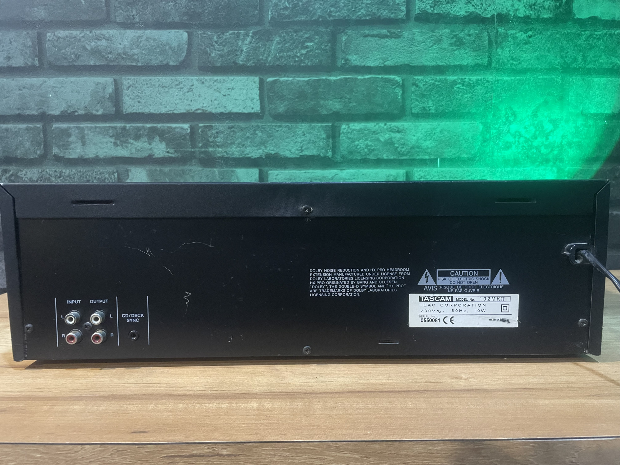 Tascam 102MKII