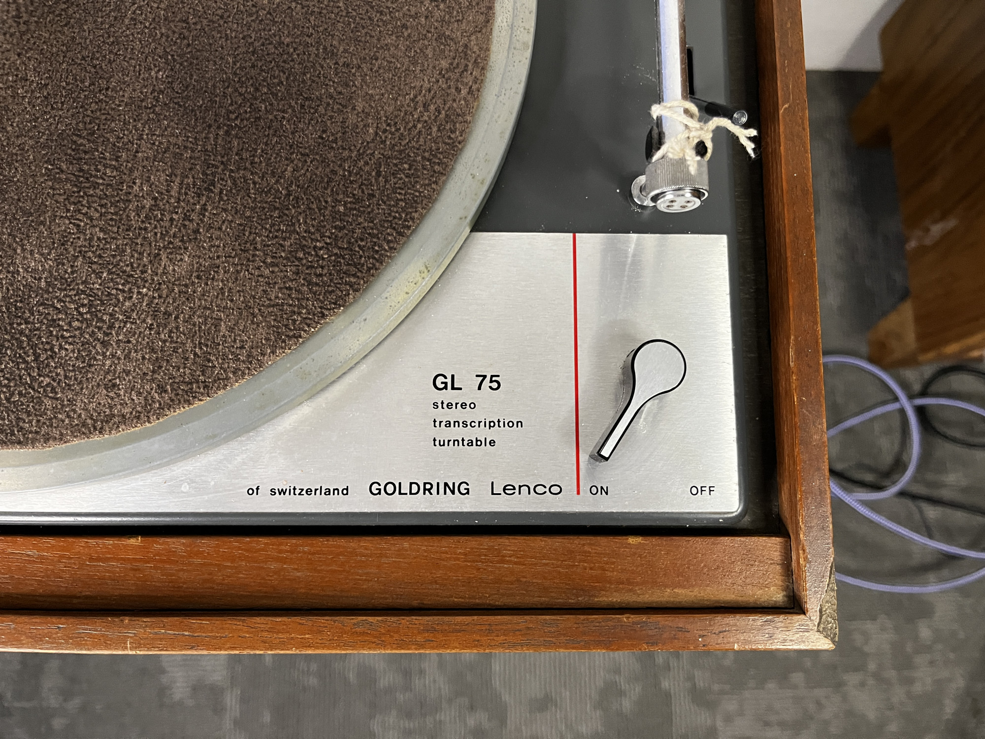 Goldring-Lenco GL75 Turntable