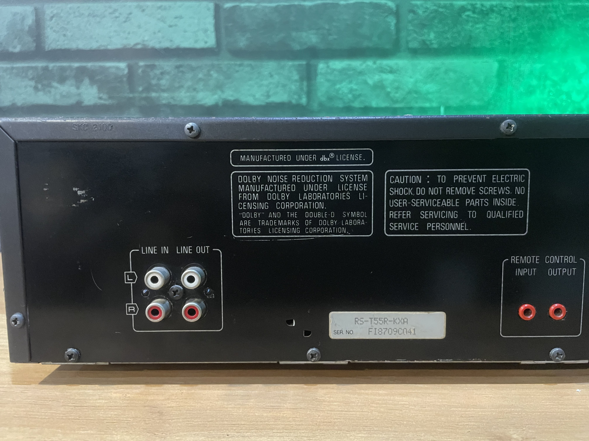 Technics RS-T55R