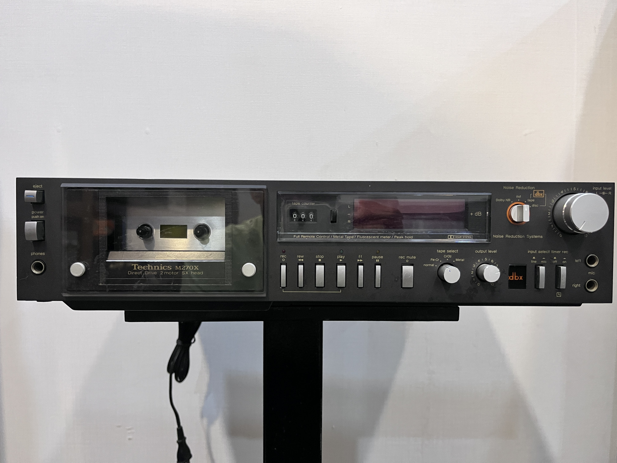 Technics M270x direct drive 2 motor SX head