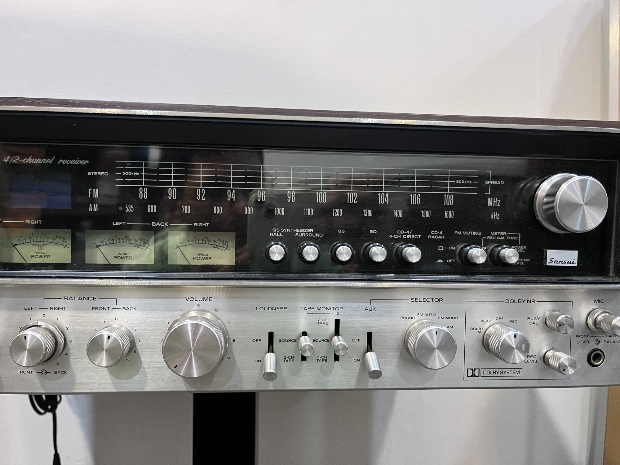 Sansui QRX 9001 receiver