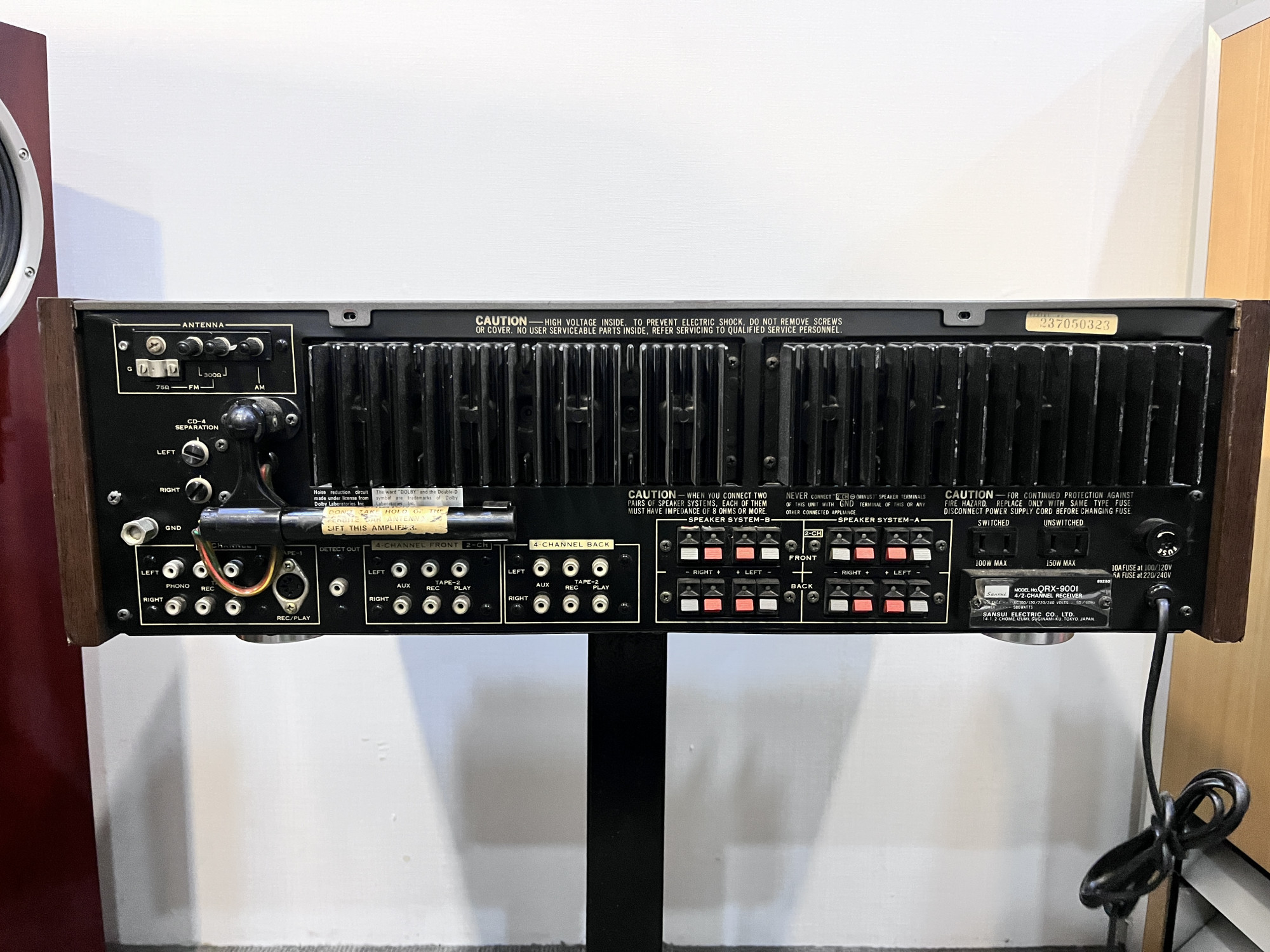 Sansui QRX 9001 receiver