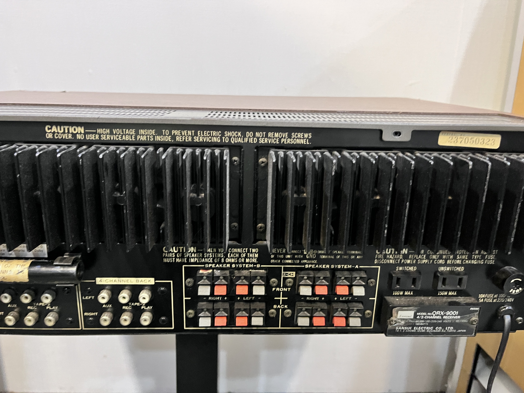 Sansui QRX 9001 receiver