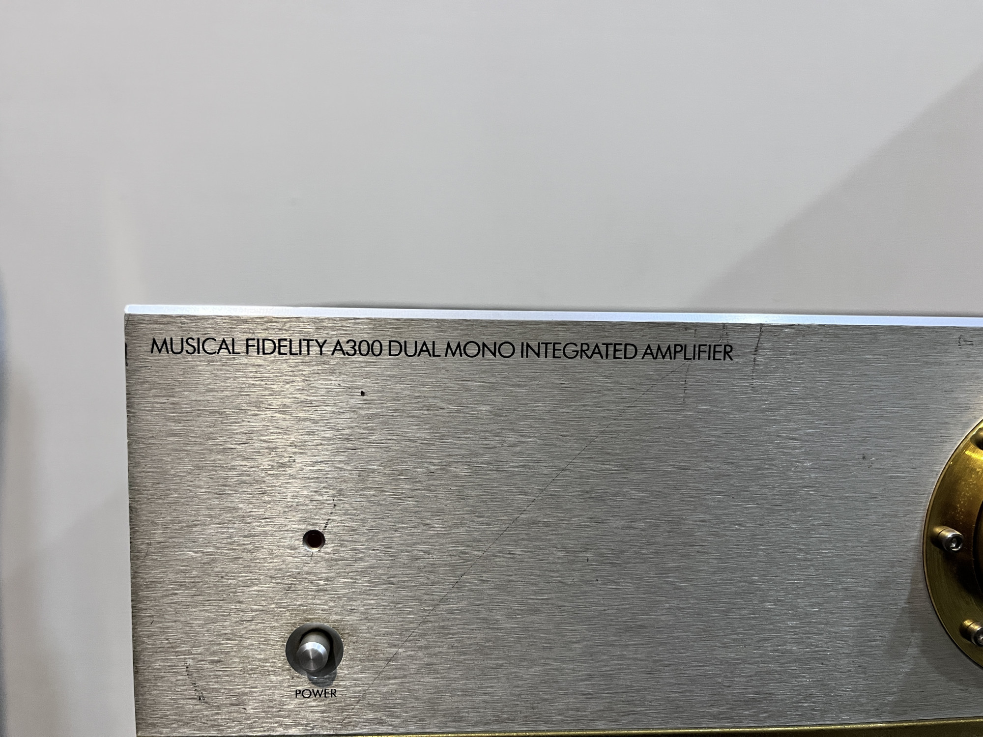 Musical Fidelity A300 mono integrated amplifier