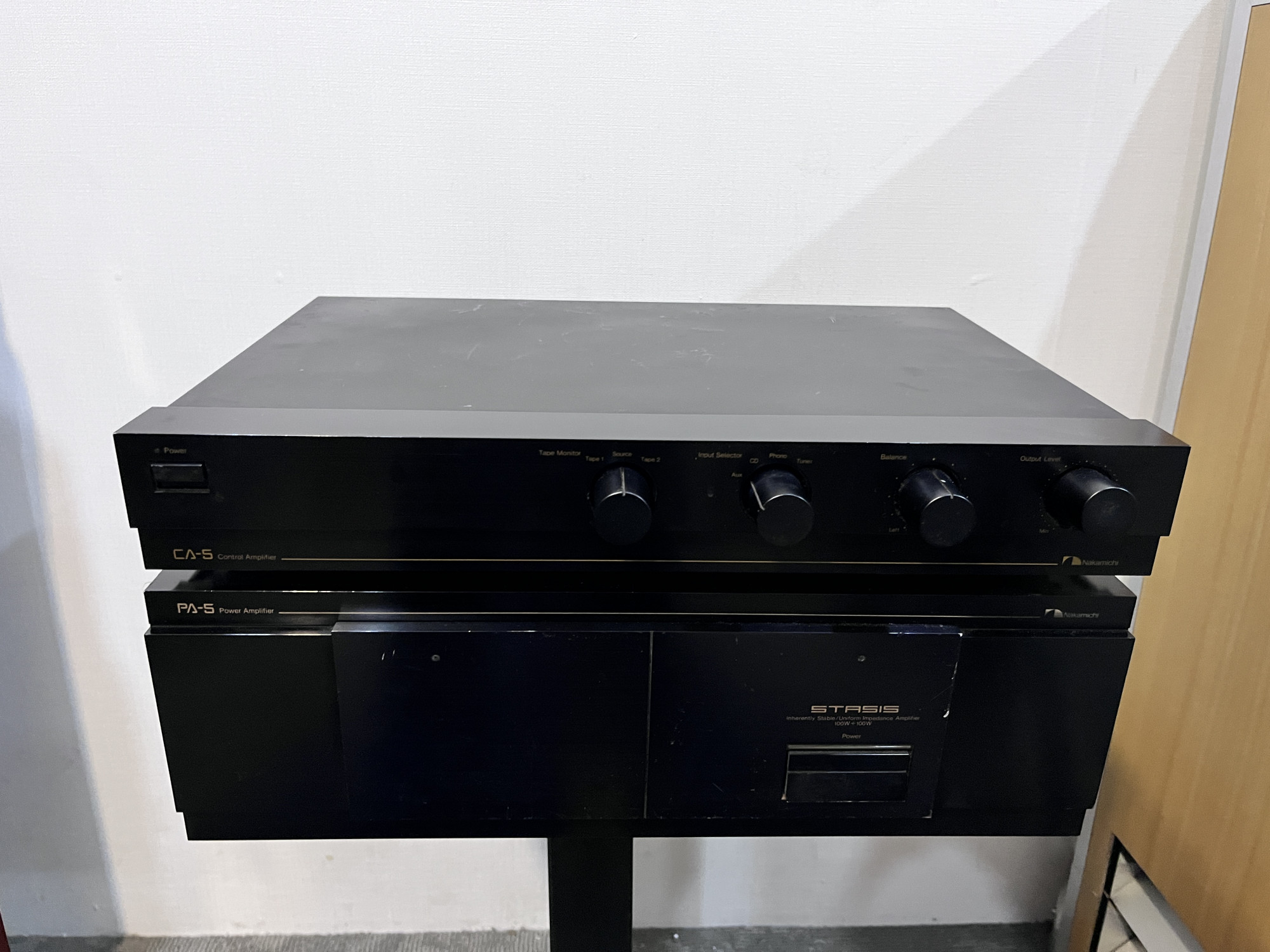 Nakamichi CA-5 Control amplifier PA-5 Power amplifier