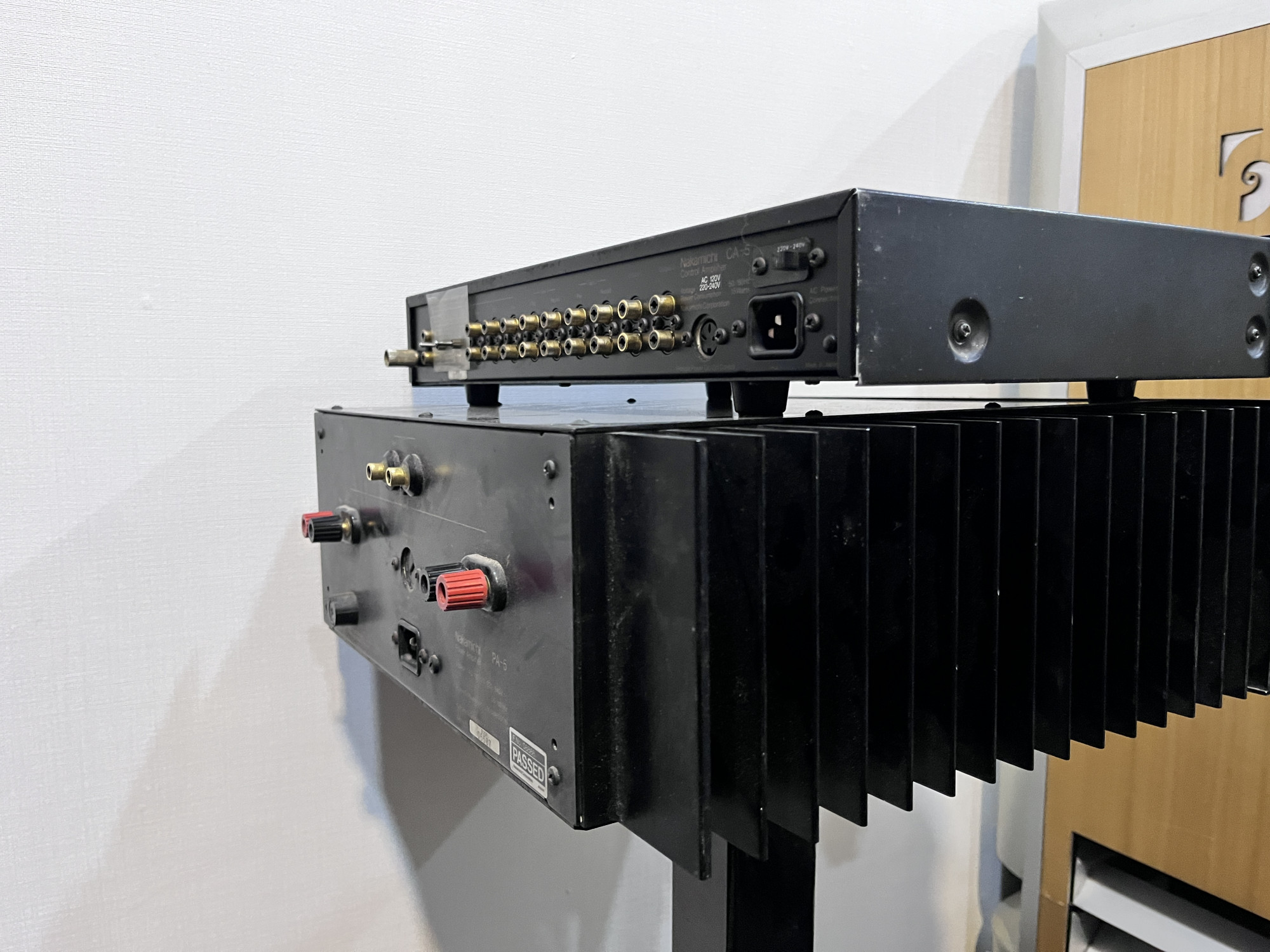 Nakamichi CA-5 Control amplifier PA-5 Power amplifier