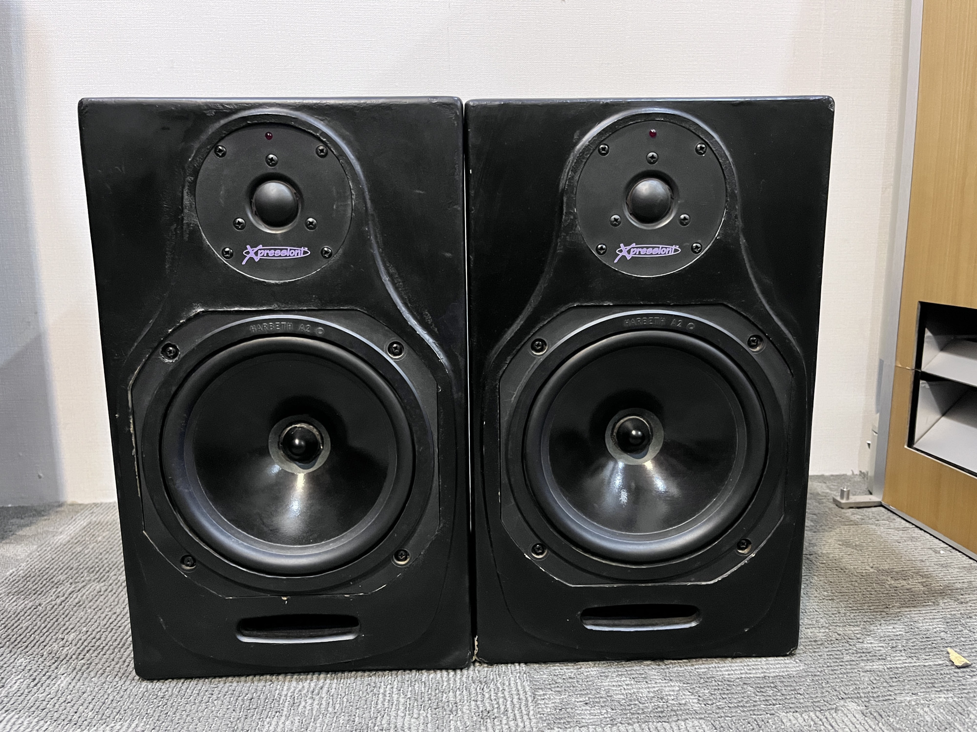 Harbeth DPM 1 pro speakers