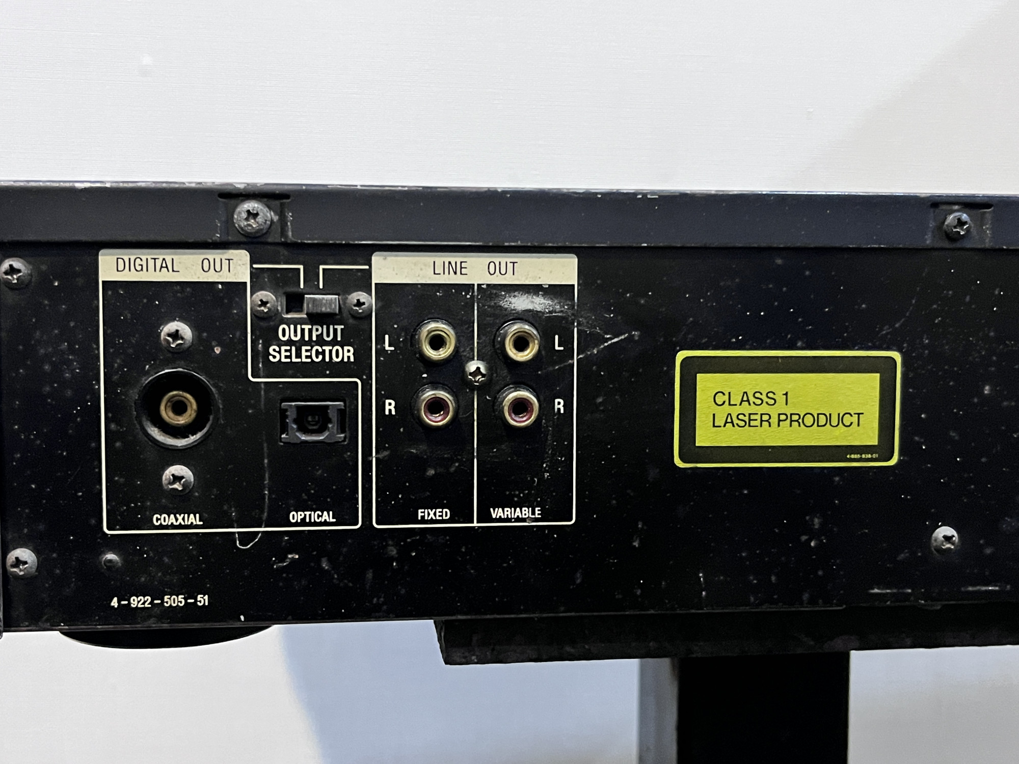 Sony Compact Disc Player CDP-507ESD