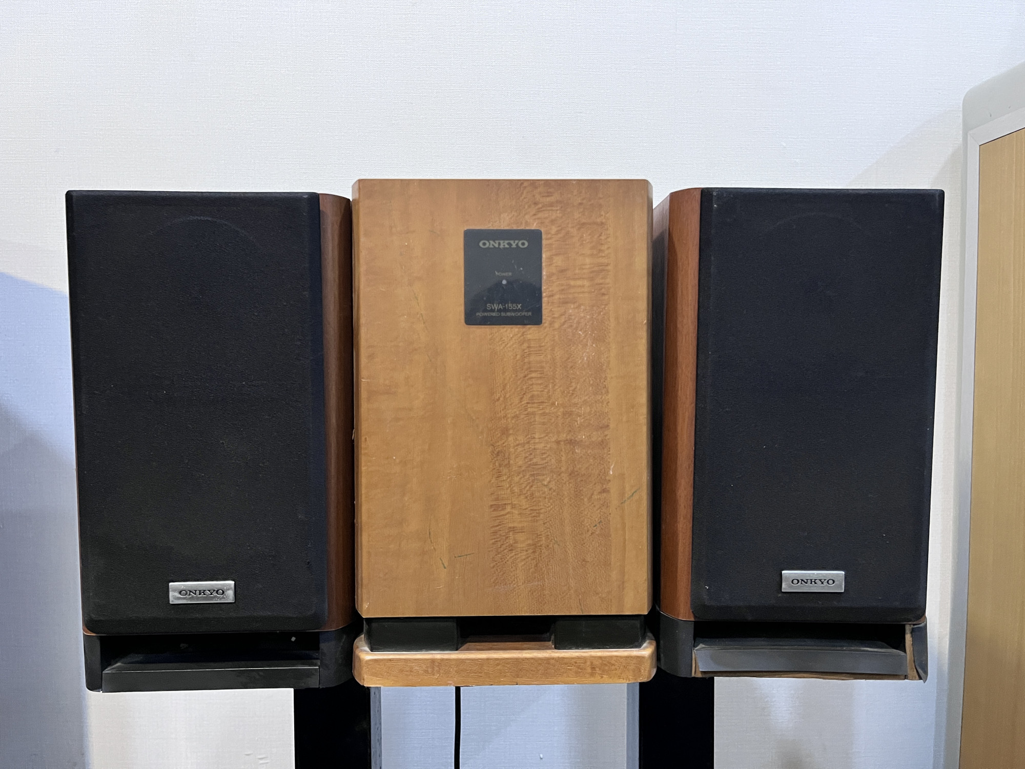 Onkyo D-N9BX and Subwoofer SWA-155X Speaker System