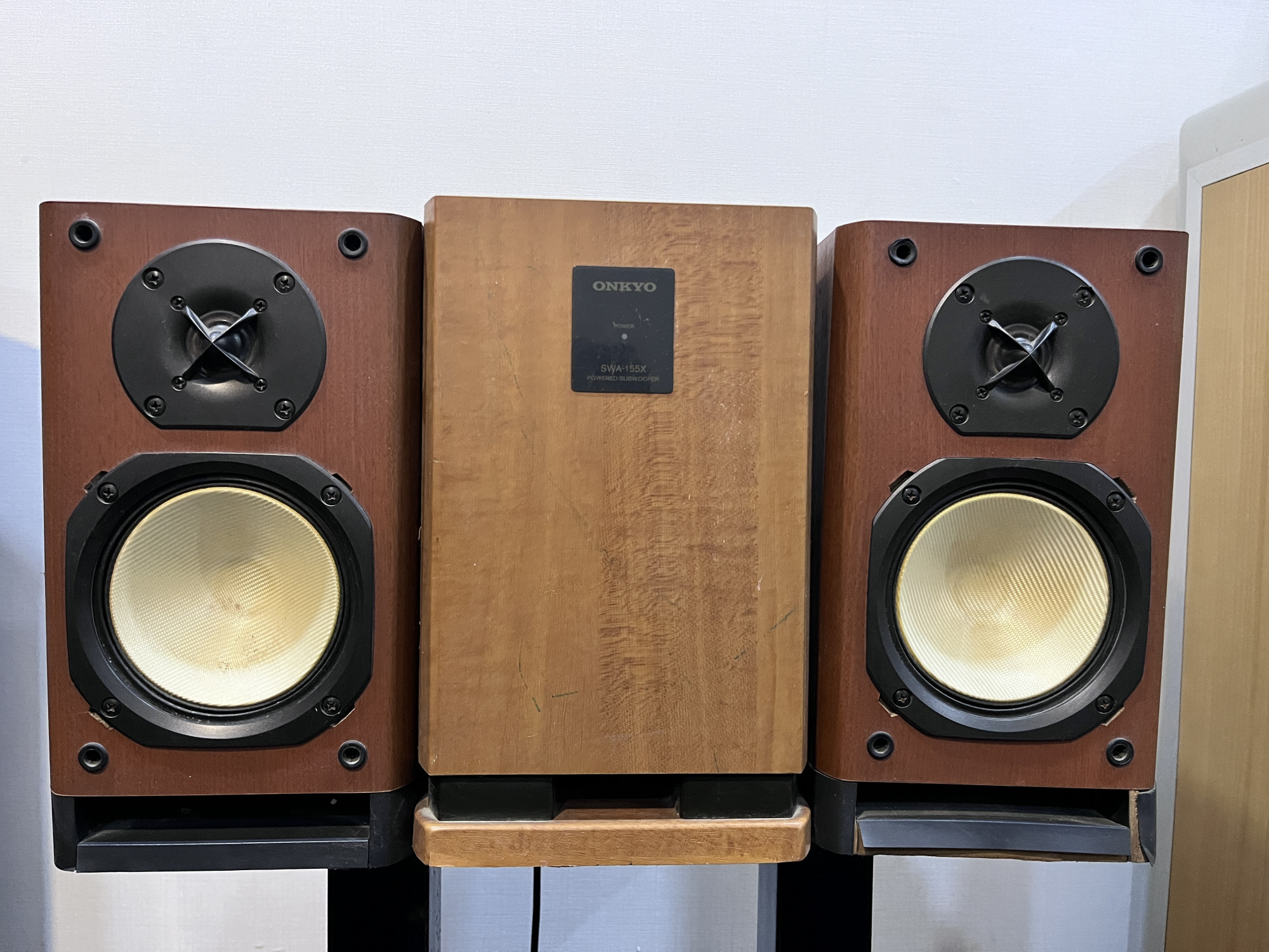Onkyo D-N9BX and Subwoofer SWA-155X Speaker System