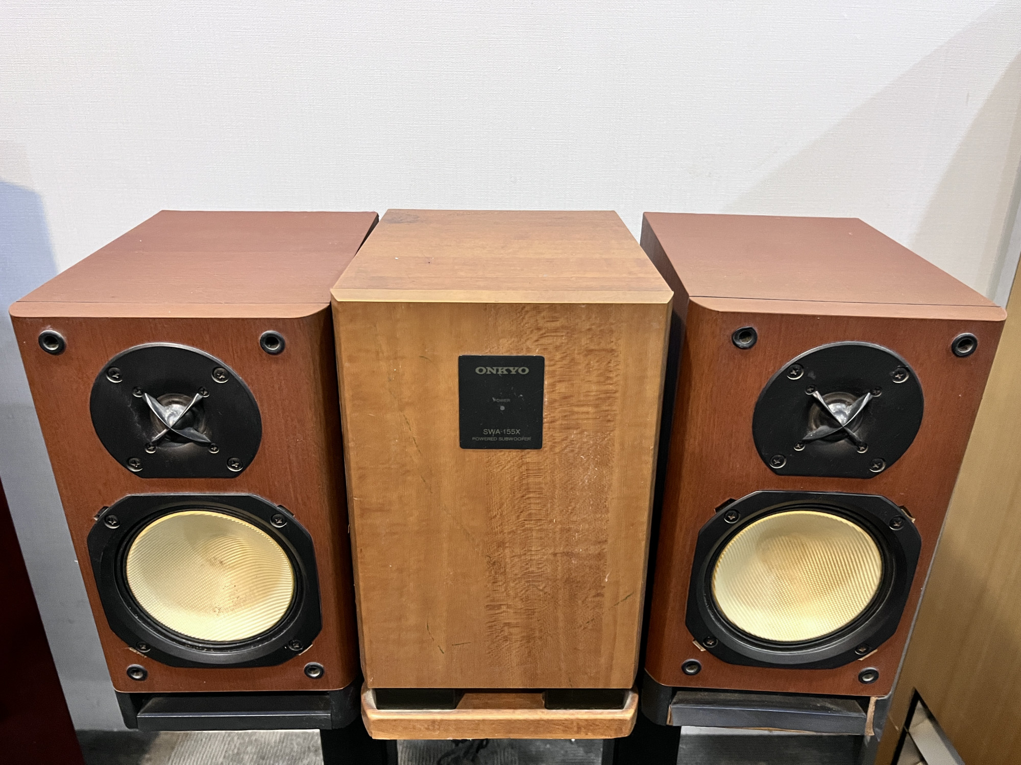 Onkyo D-N9BX and Subwoofer SWA-155X Speaker System