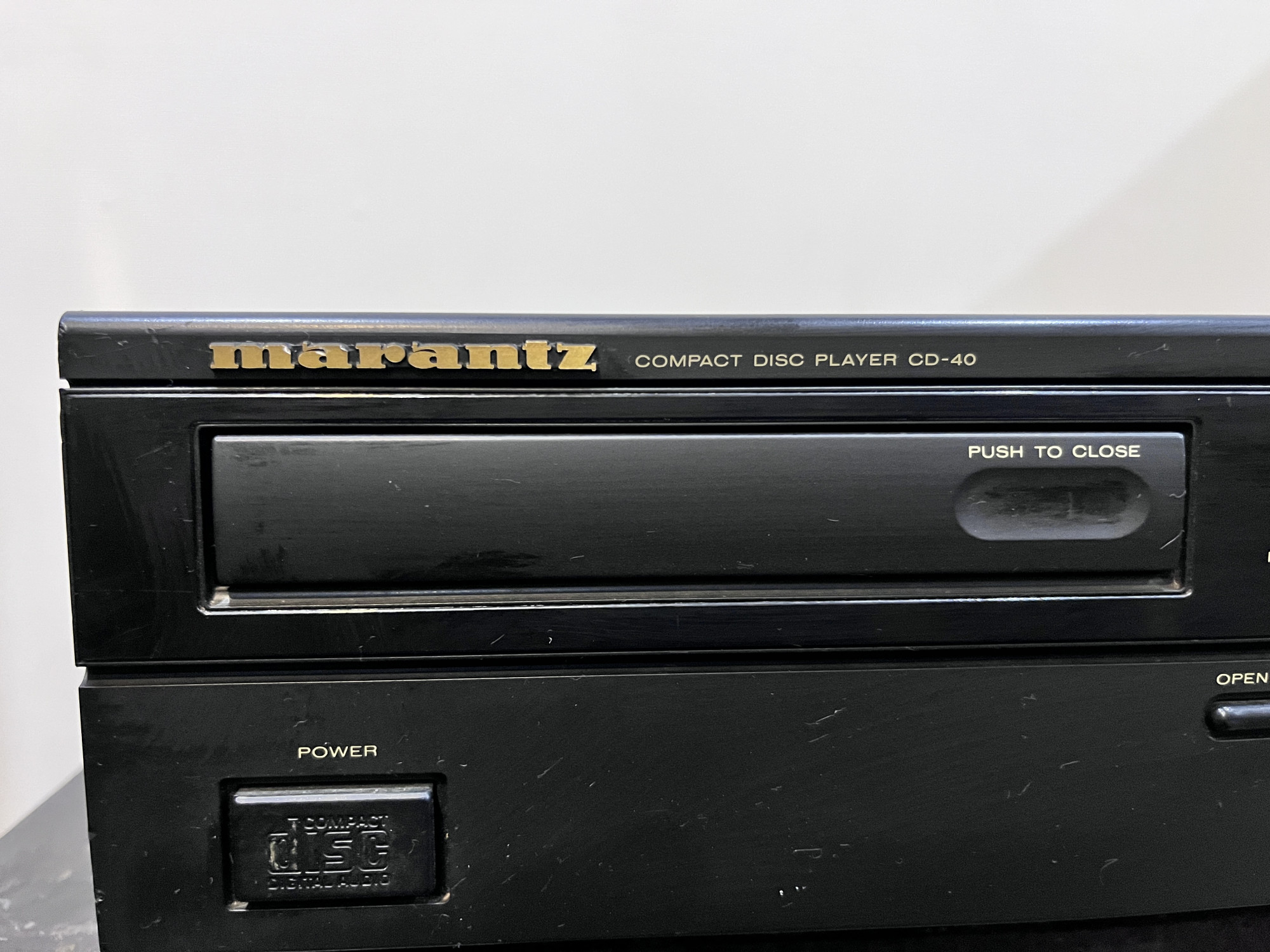 Marantz compact disc player CD-40