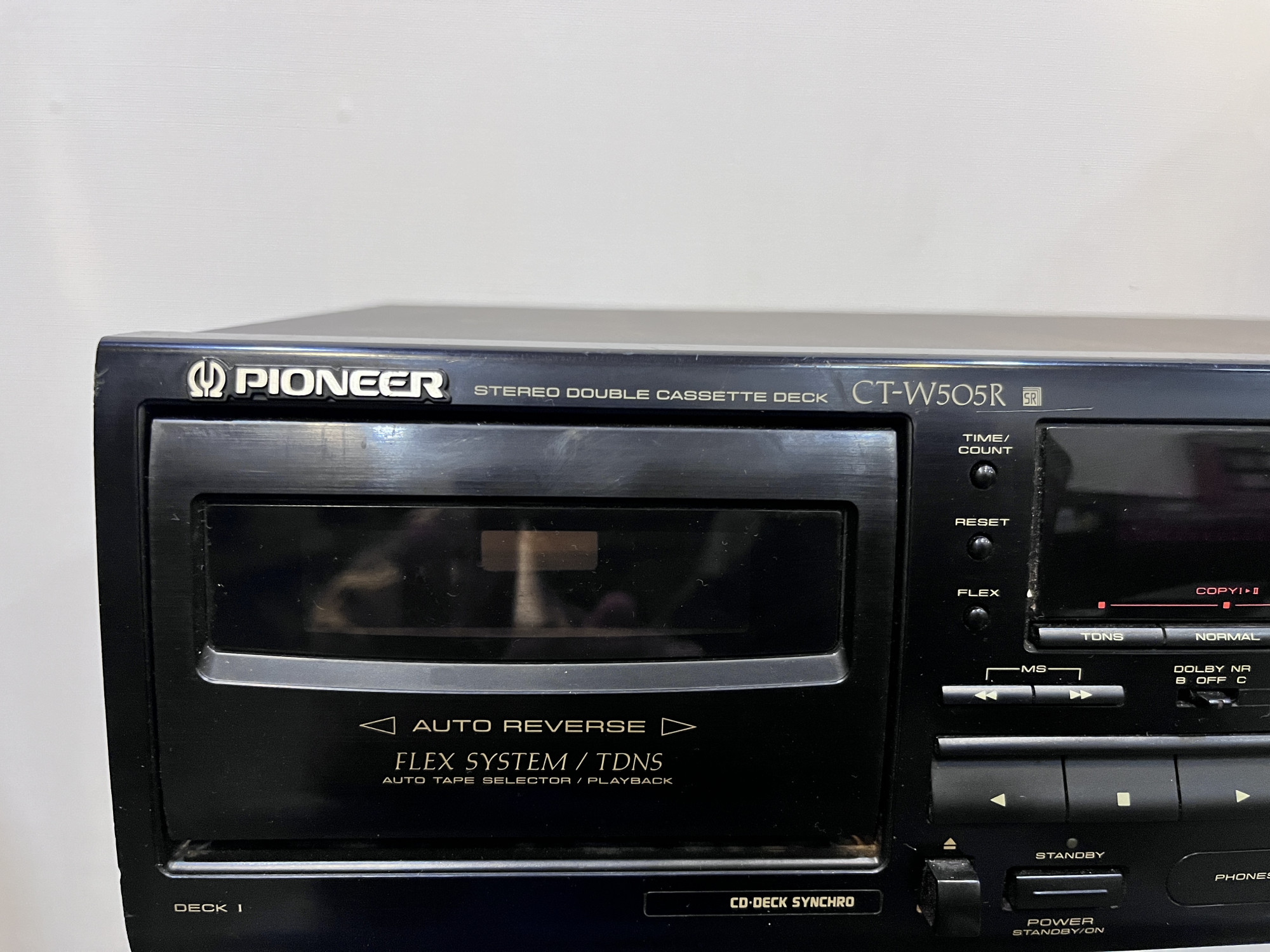 Pioneer casste deck CT W505r