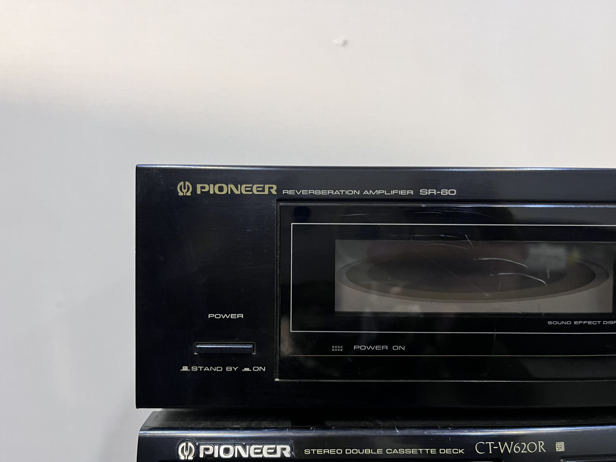 Pioneer CD player PD-S502 double Case deck CT W620R Reverberation amplifier SR-60