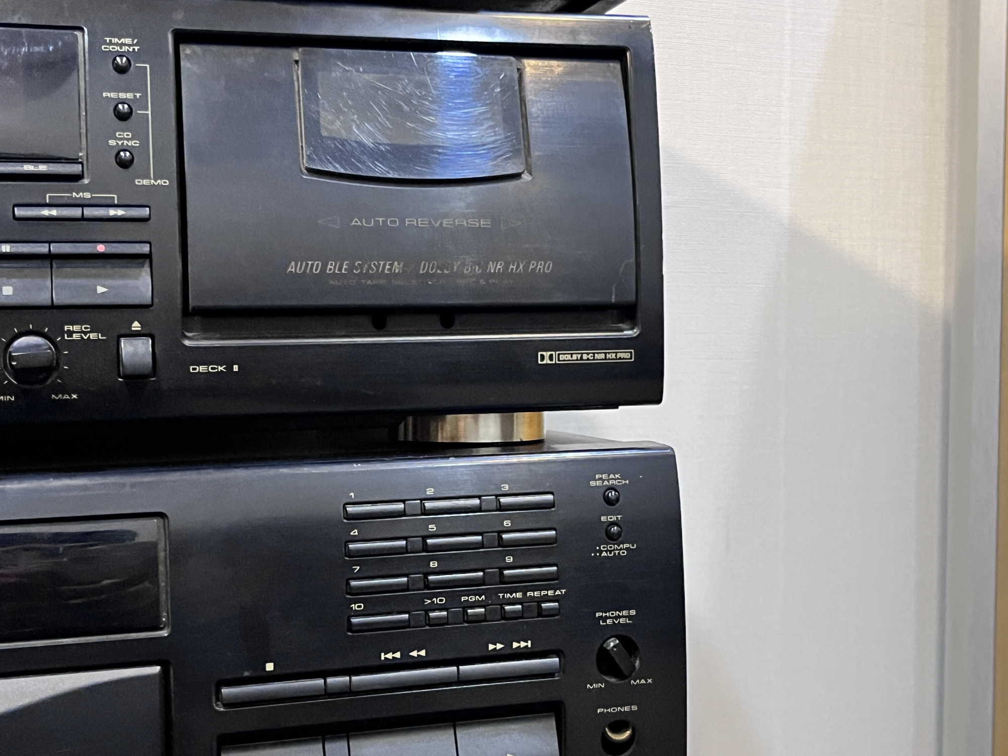 Pioneer CD player PD-S502 double Case deck CT W620R Reverberation amplifier SR-60