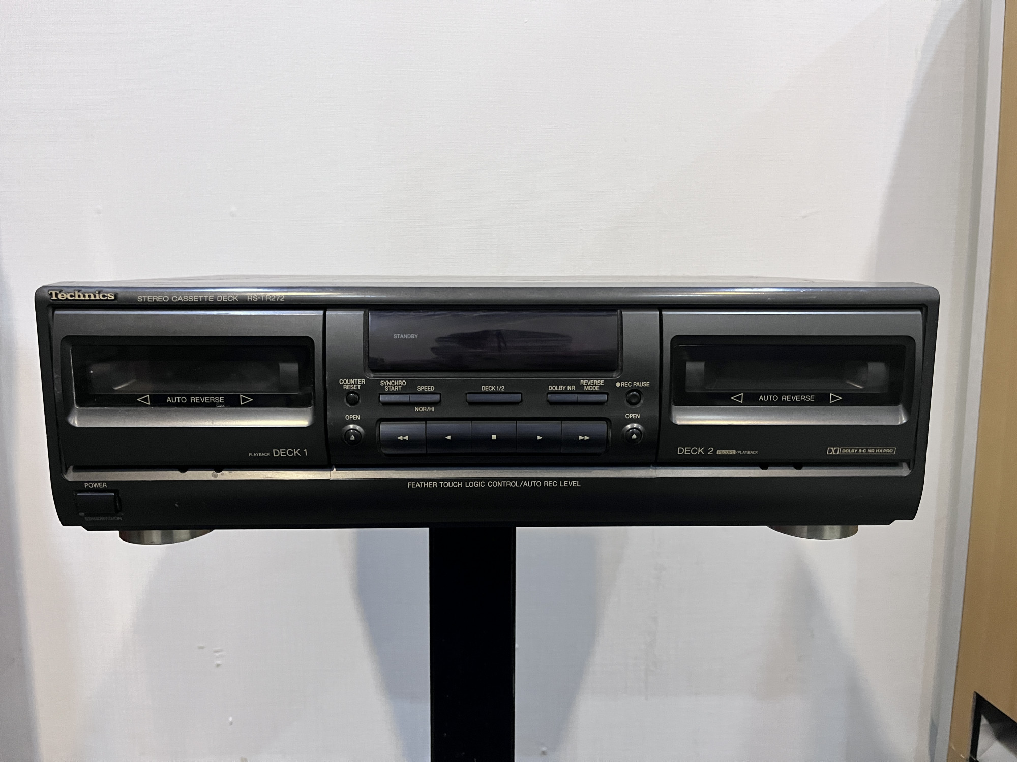 Technics stereo cassette deck RS-TR272
