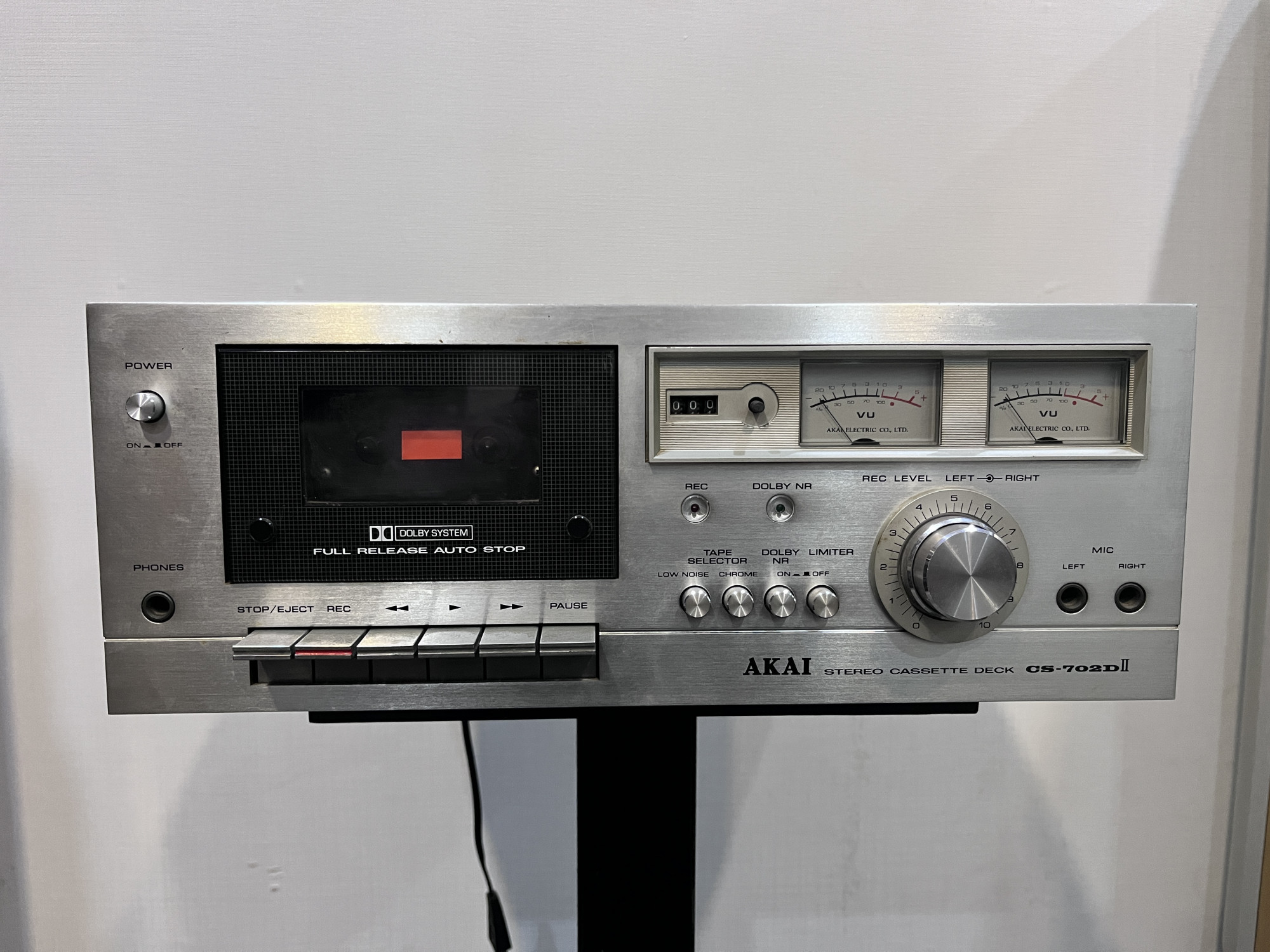 Akai stereo cassette deck CS-702DII