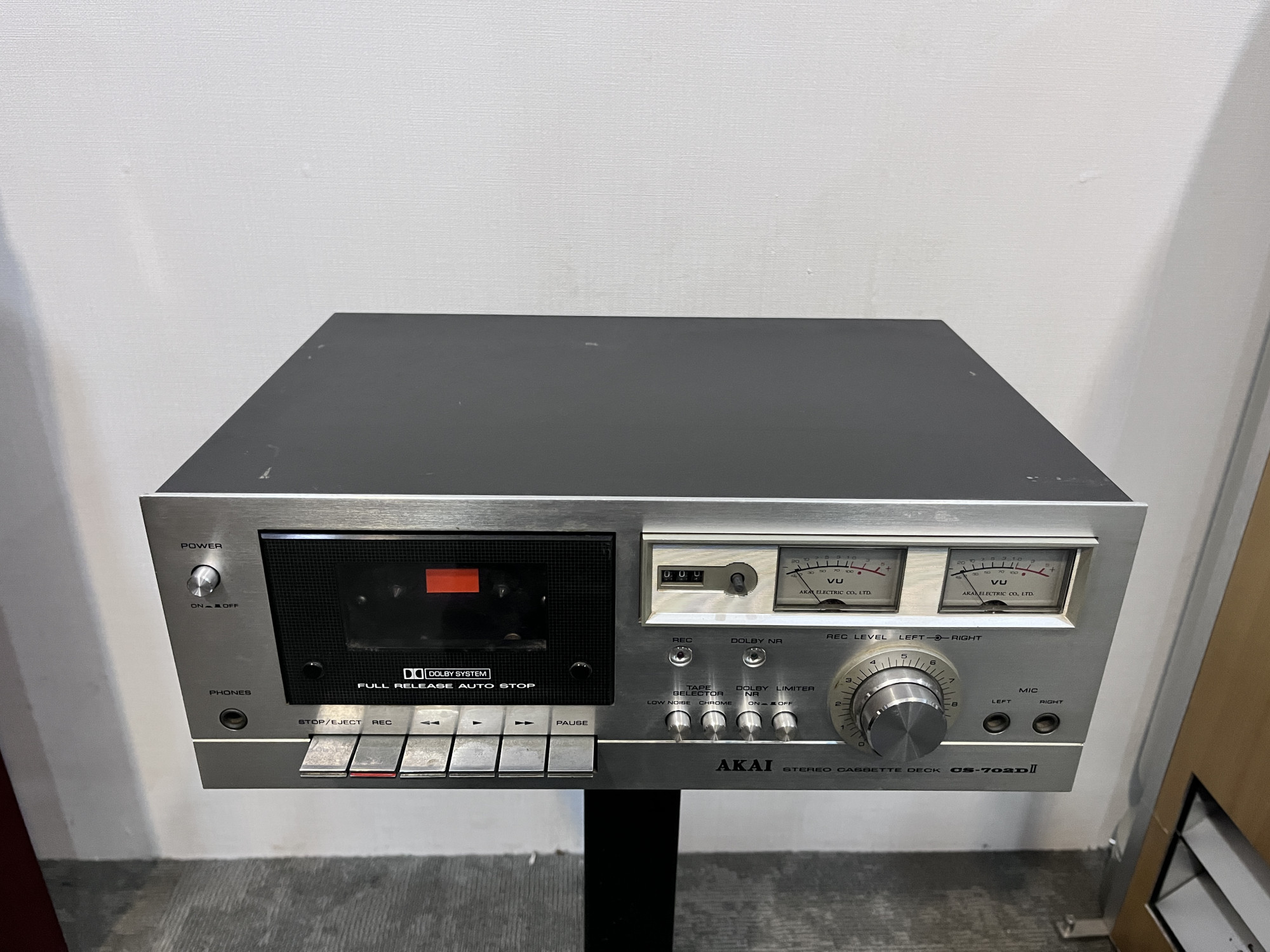 Akai stereo cassette deck CS-702DII