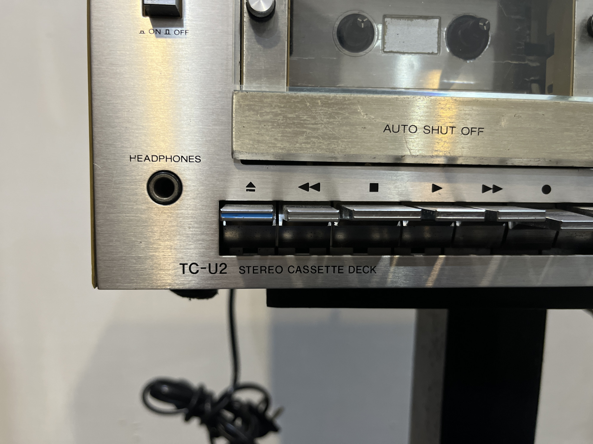 Sony stereo cassette deck TC-U2