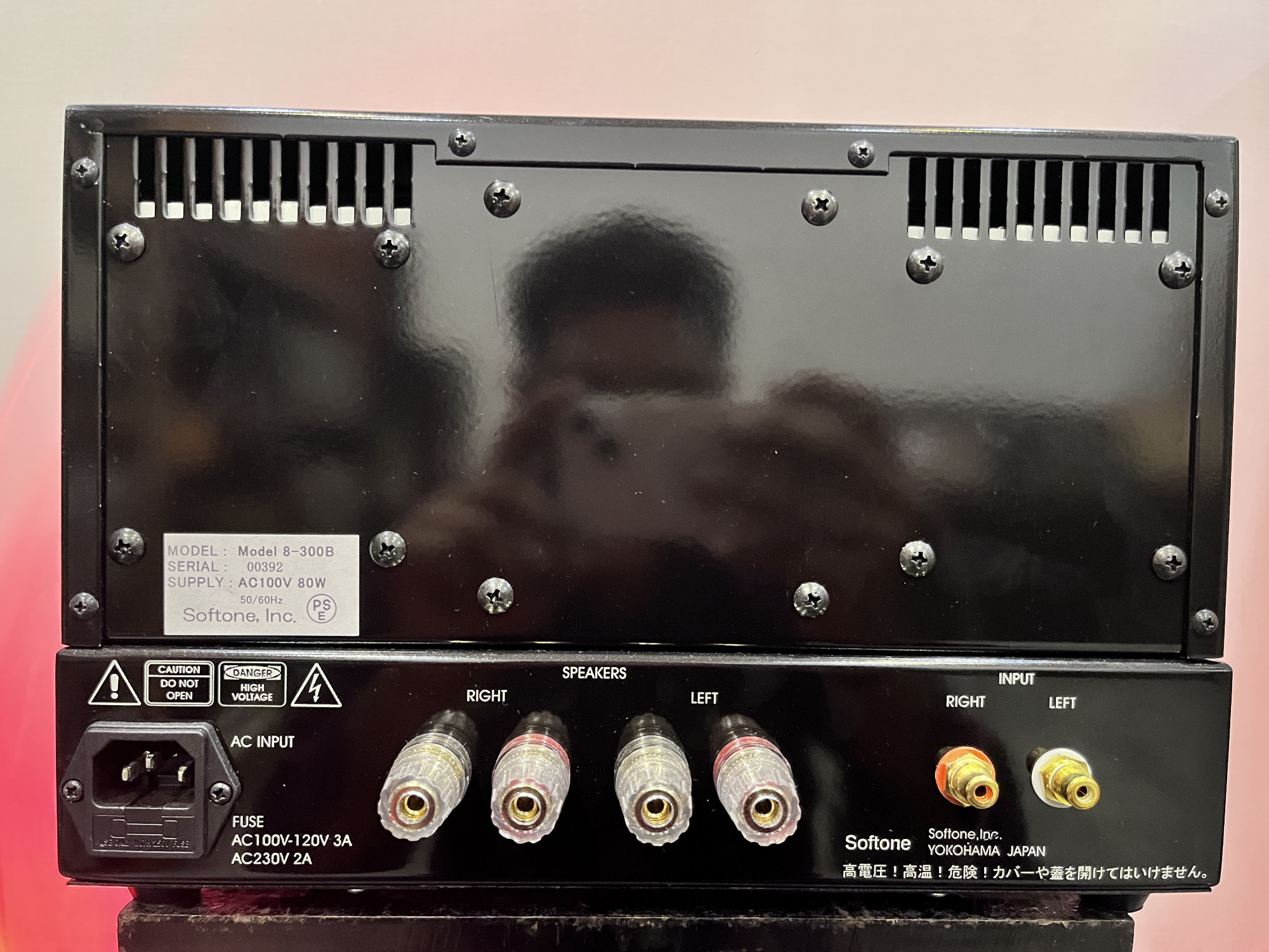 Softone Model 8 stereo power amplifier