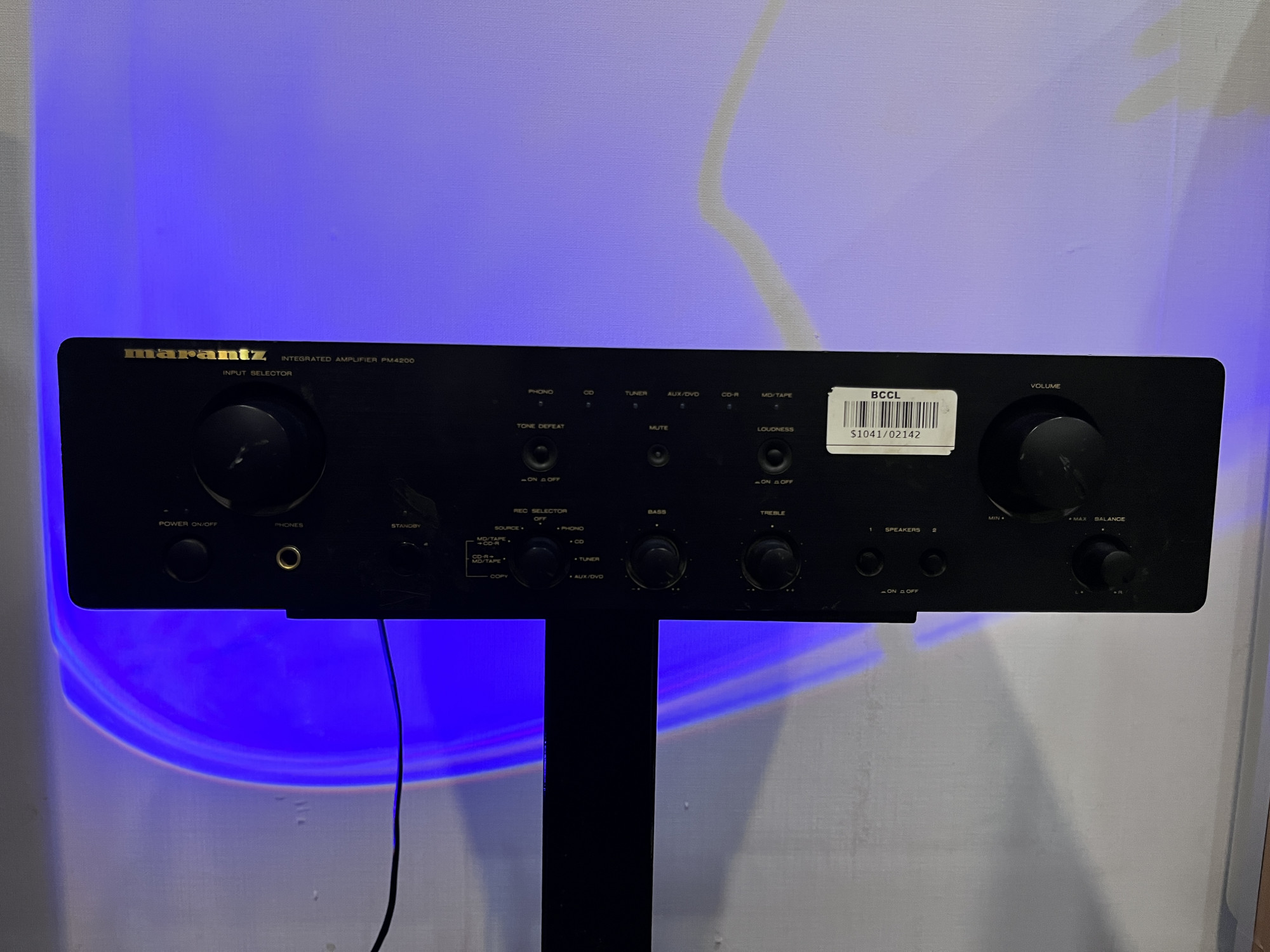 Marantz integrated amplifier PM4200 Marantz integrated amplifier PM4200