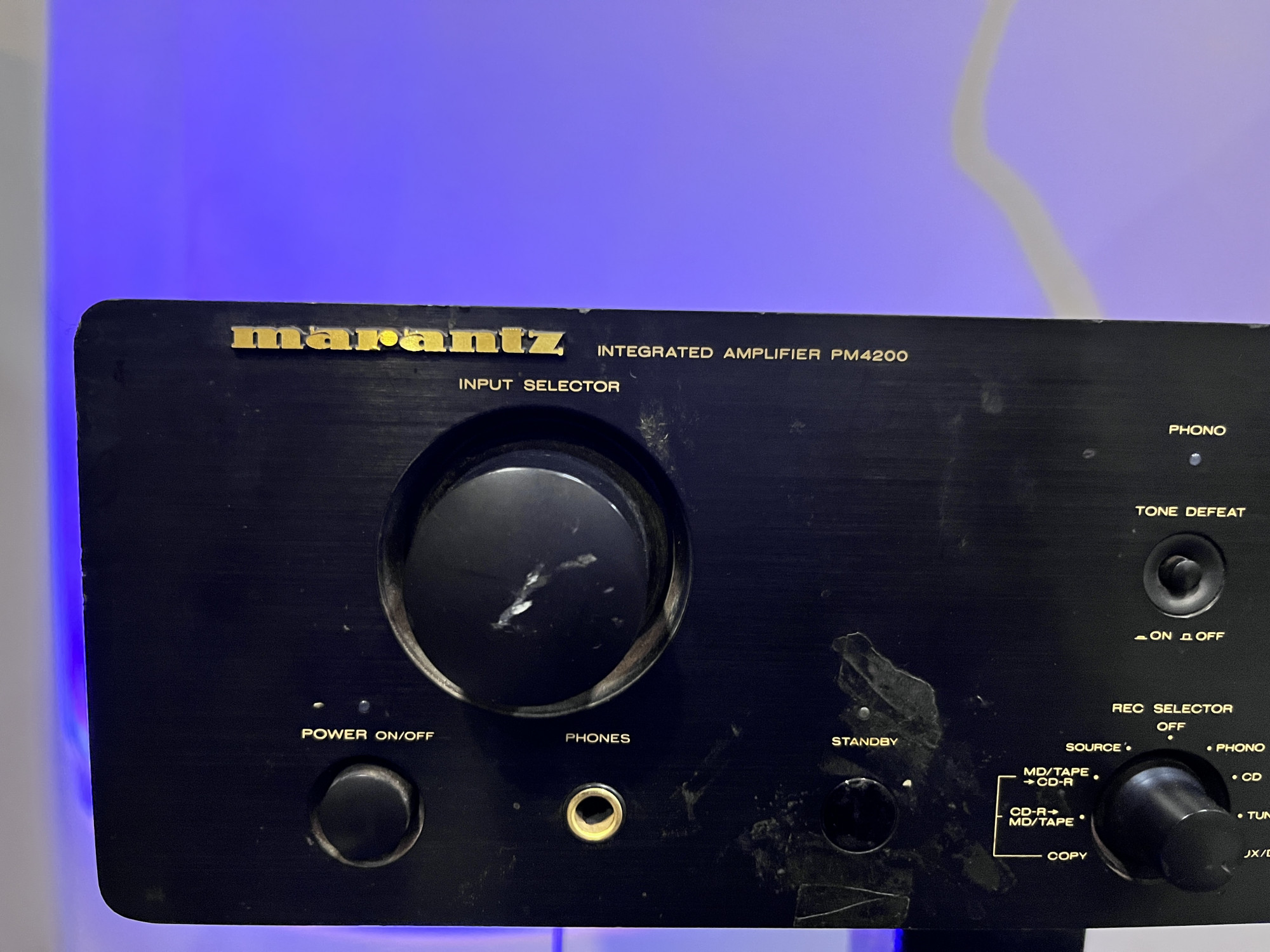Marantz integrated amplifier PM4200
