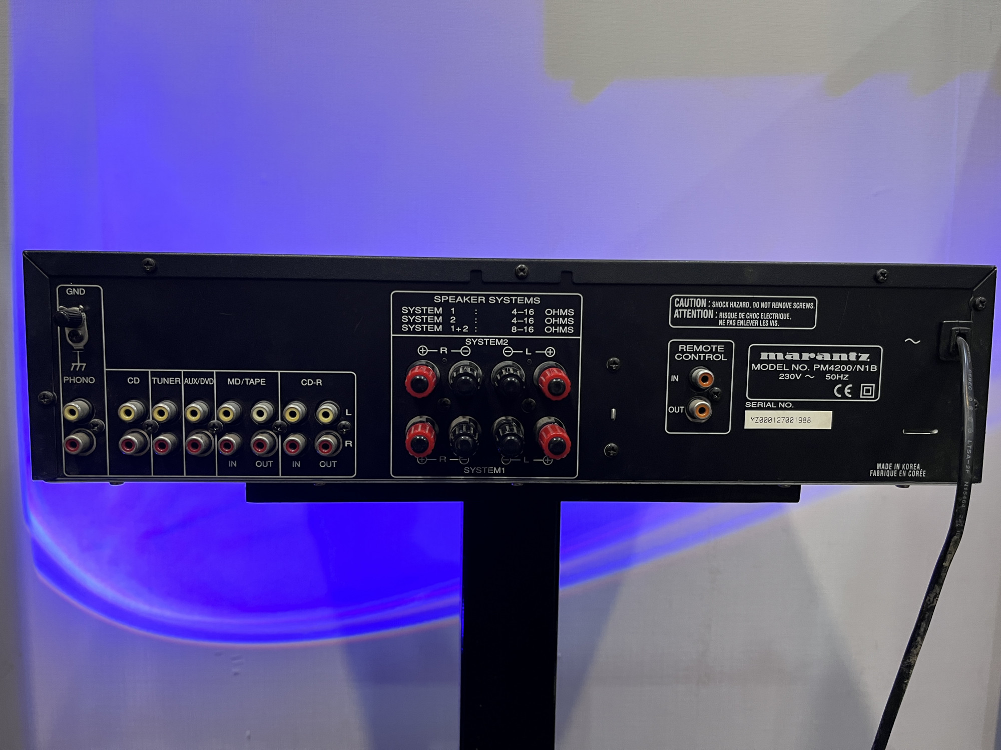 Marantz integrated amplifier PM4200 Marantz integrated amplifier PM4200
