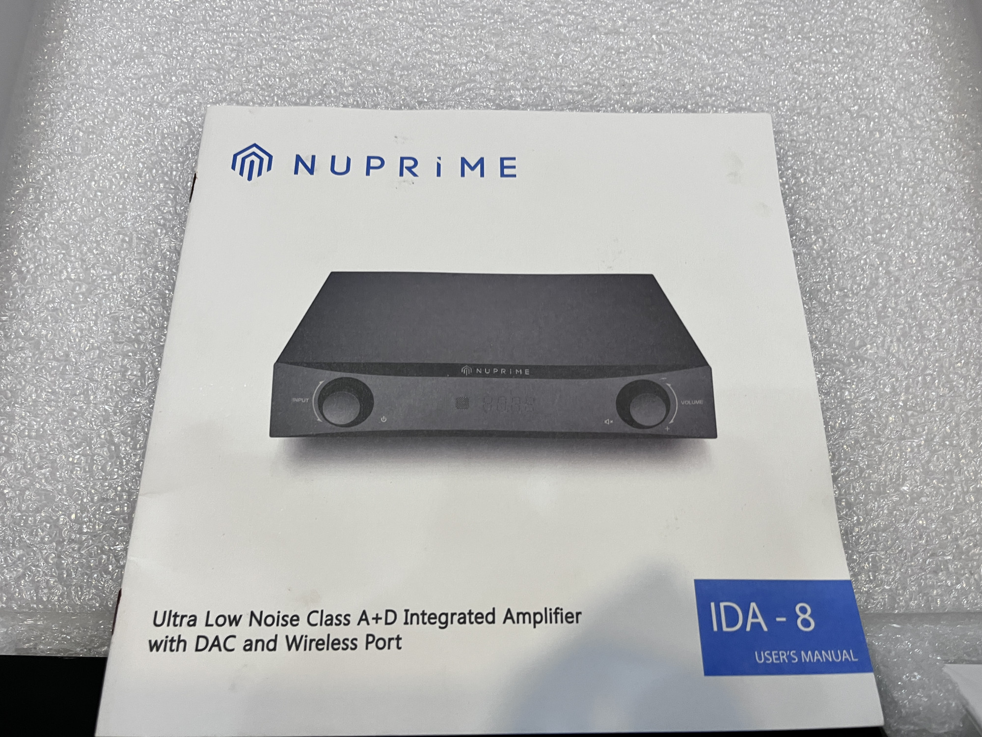 Nuprime IDA-8 class AD Integrated Amplifier with DAC and wireless PORT