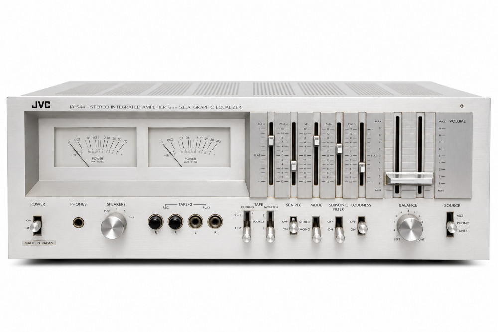 Image of JVC JA-S44 Stereo Integrated Amplifier with S.E.A. Graphic Equalizer