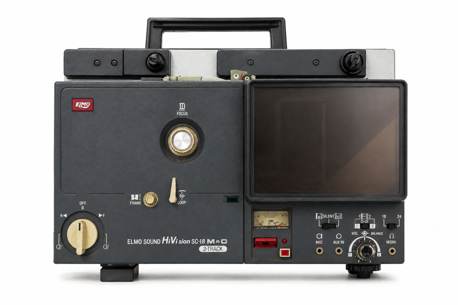 ELMO SOUND HiVision SC-18M 2-Track Super 8 Sound Film Projector