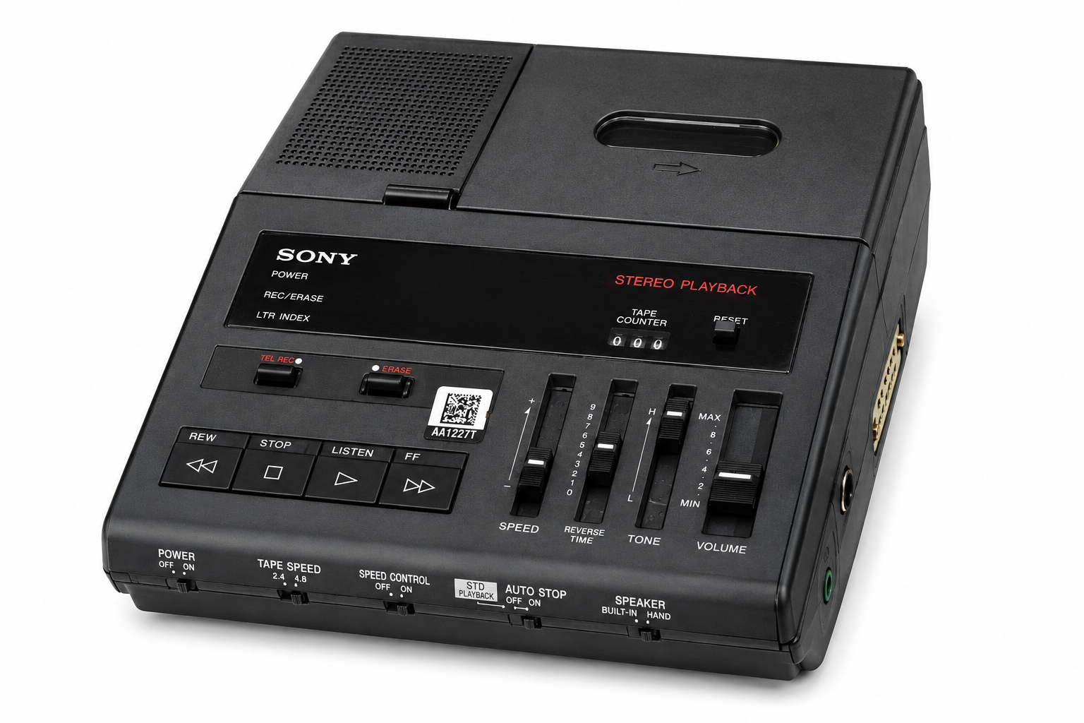 Sony BM-87DST Professional Cassette Dictator Transcriber