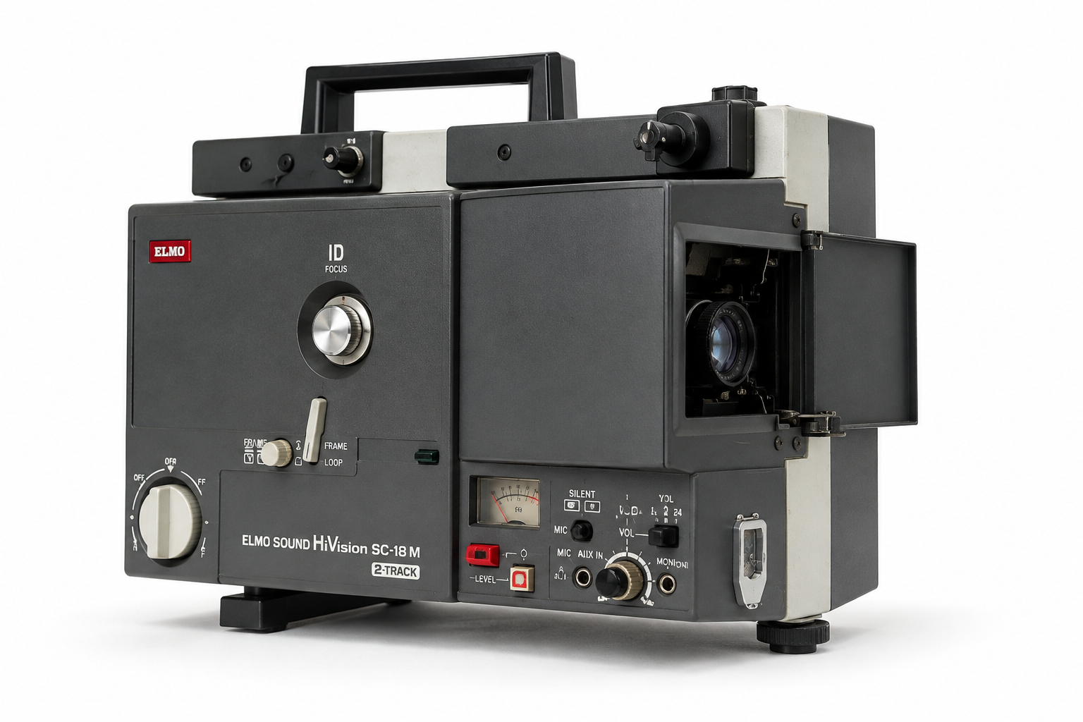 ELMO SOUND HiVision SC-18M 2-Track Super 8 Sound Film Projector