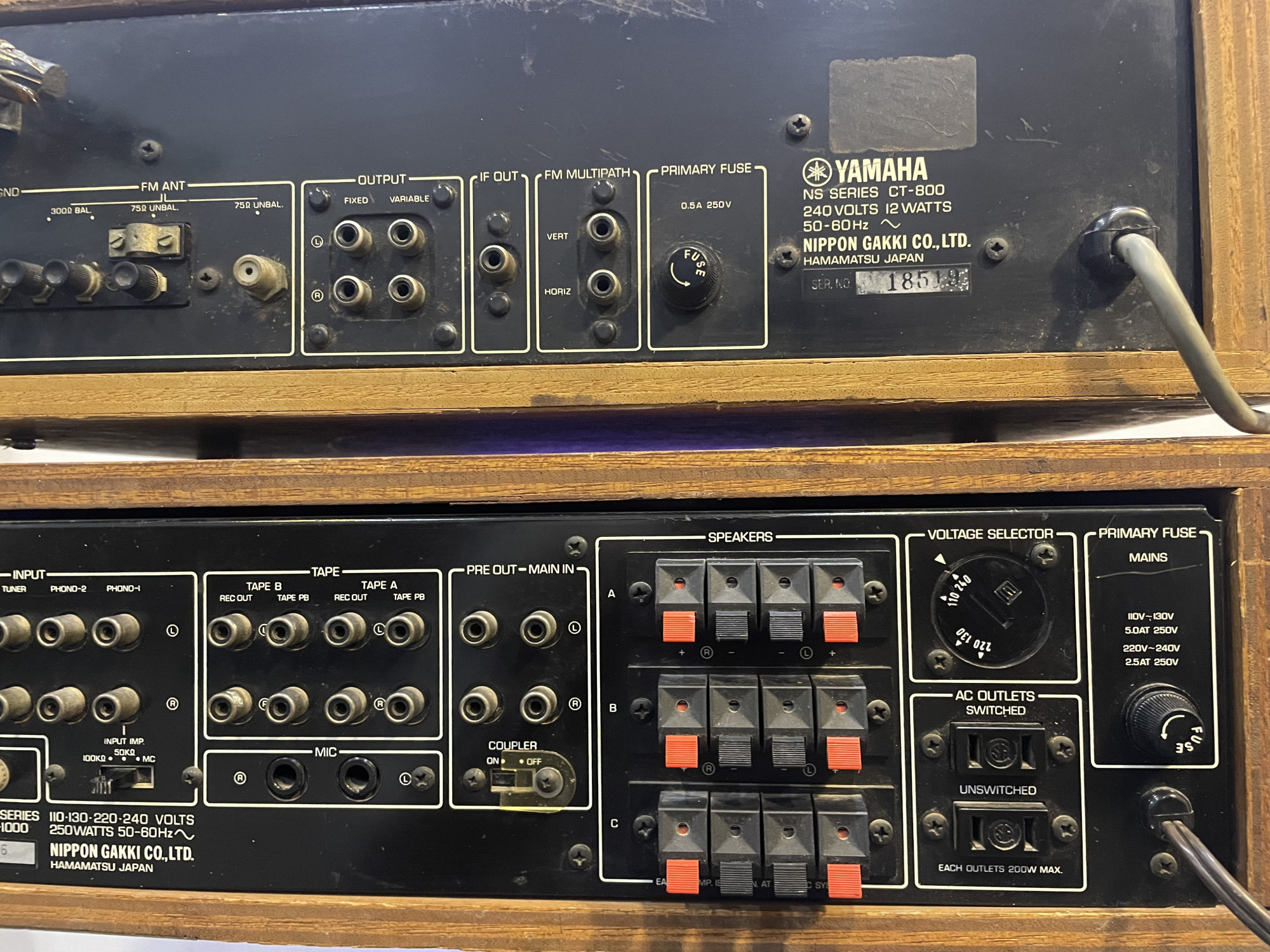 Yamaha CT-800 CA-1000