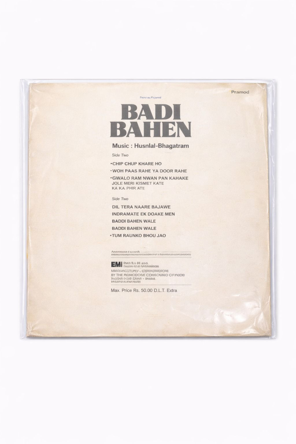 Badi Behan LP