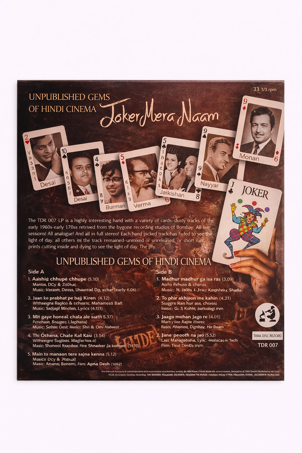 Joker Mera Naam LP