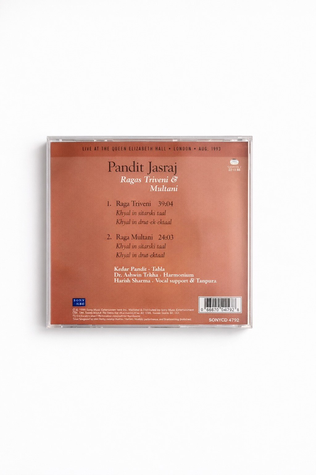 Ragas Triveni Multani