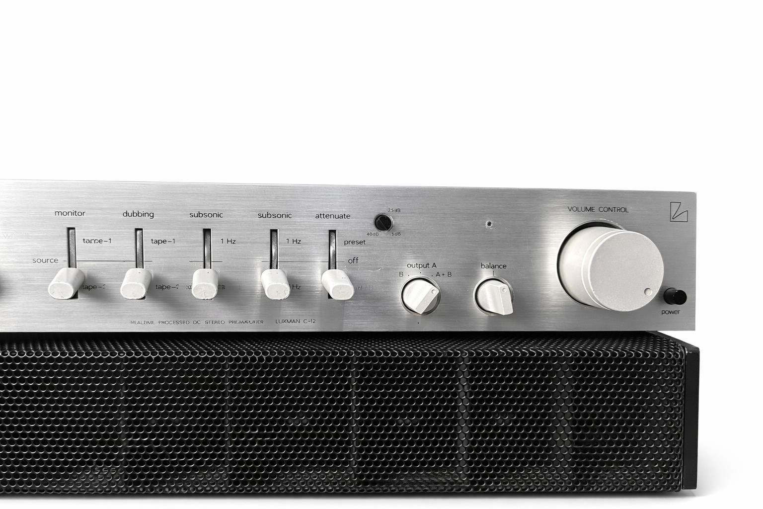 Luxman C-12 and M-12