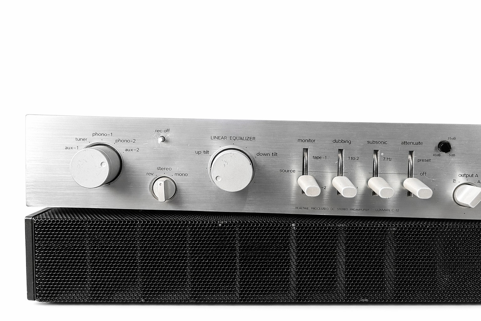 Luxman C-12 and M-12