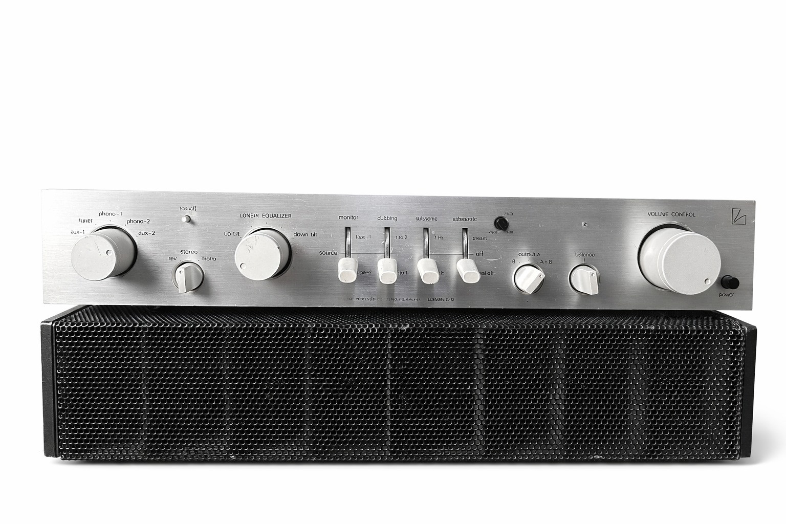 Luxman C-12 and M-12