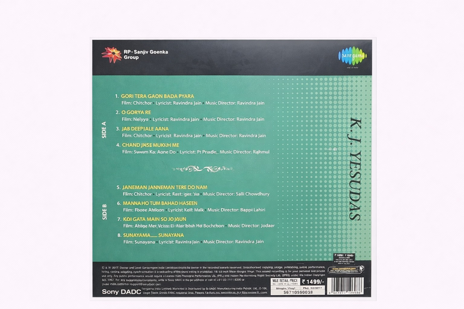 The Legendary K J Yesudas