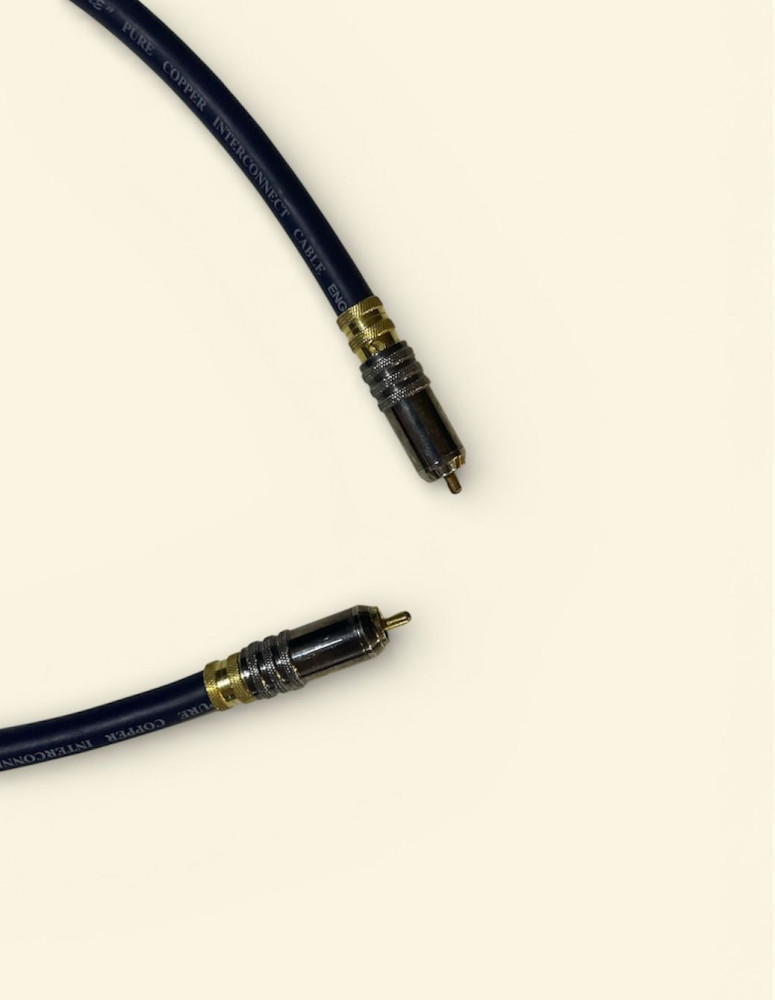 Image of RCA interconnect cable (phono cable)