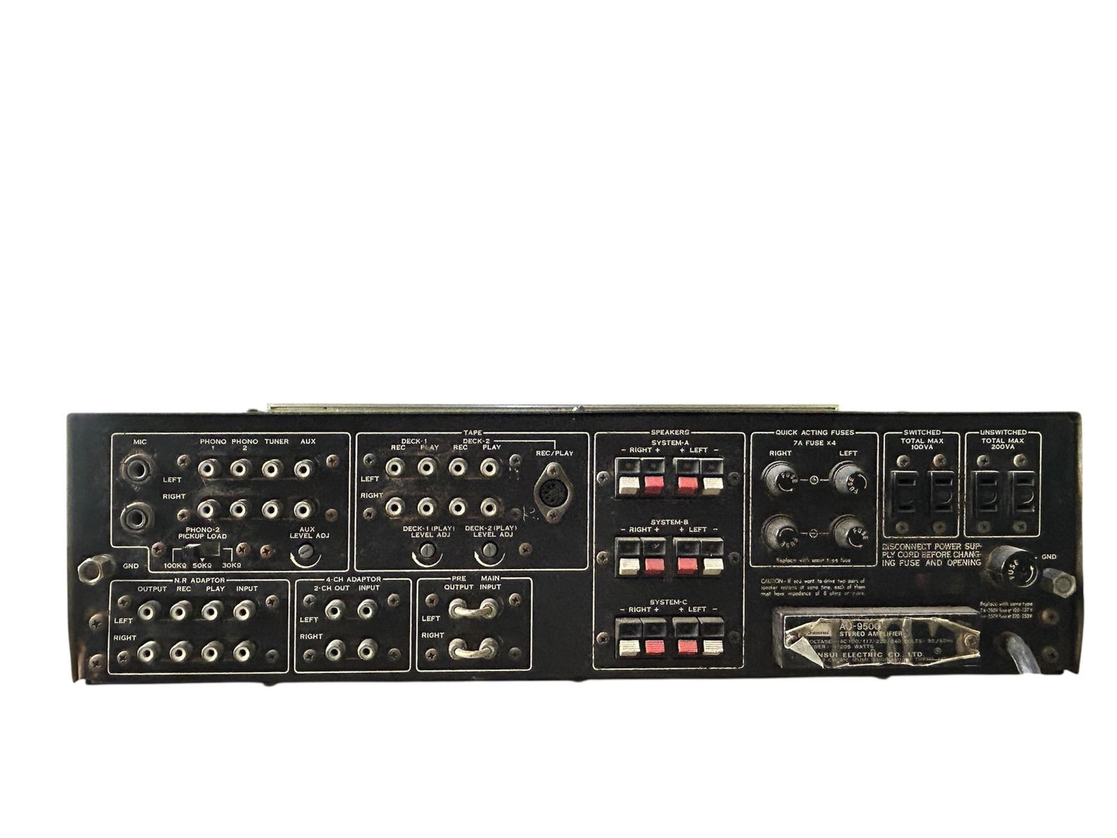 Sansui AU9500 Stereo Integrated Amplifier