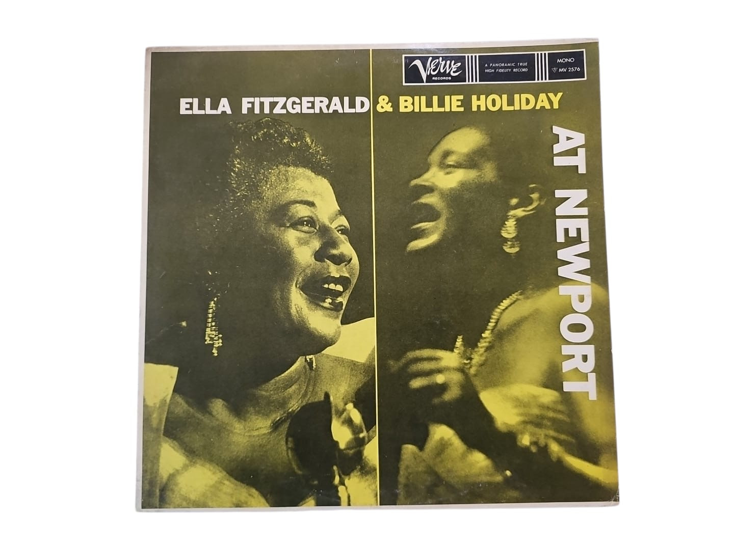 Ella Fitzgerald Billie Holiday At Newport