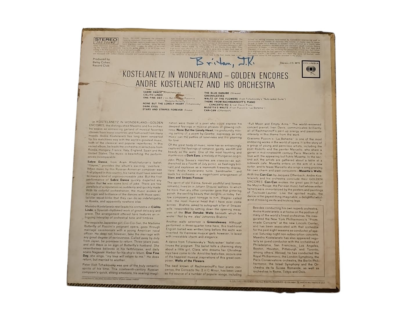 Kostelanetz in Wonderland  Golden Encores