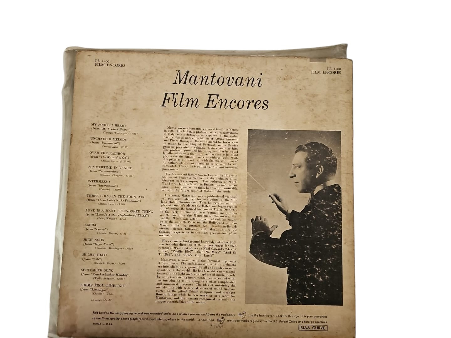 Mantovani Film Encores