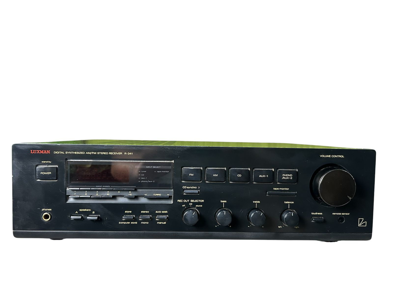 Luxman R-341 Digital Synthesized AMFM Stereo Receiver