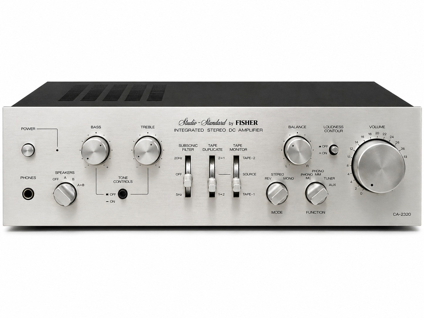 Fisher CA-2320 Studio Standard Integrated Stereo DC Amplifier
