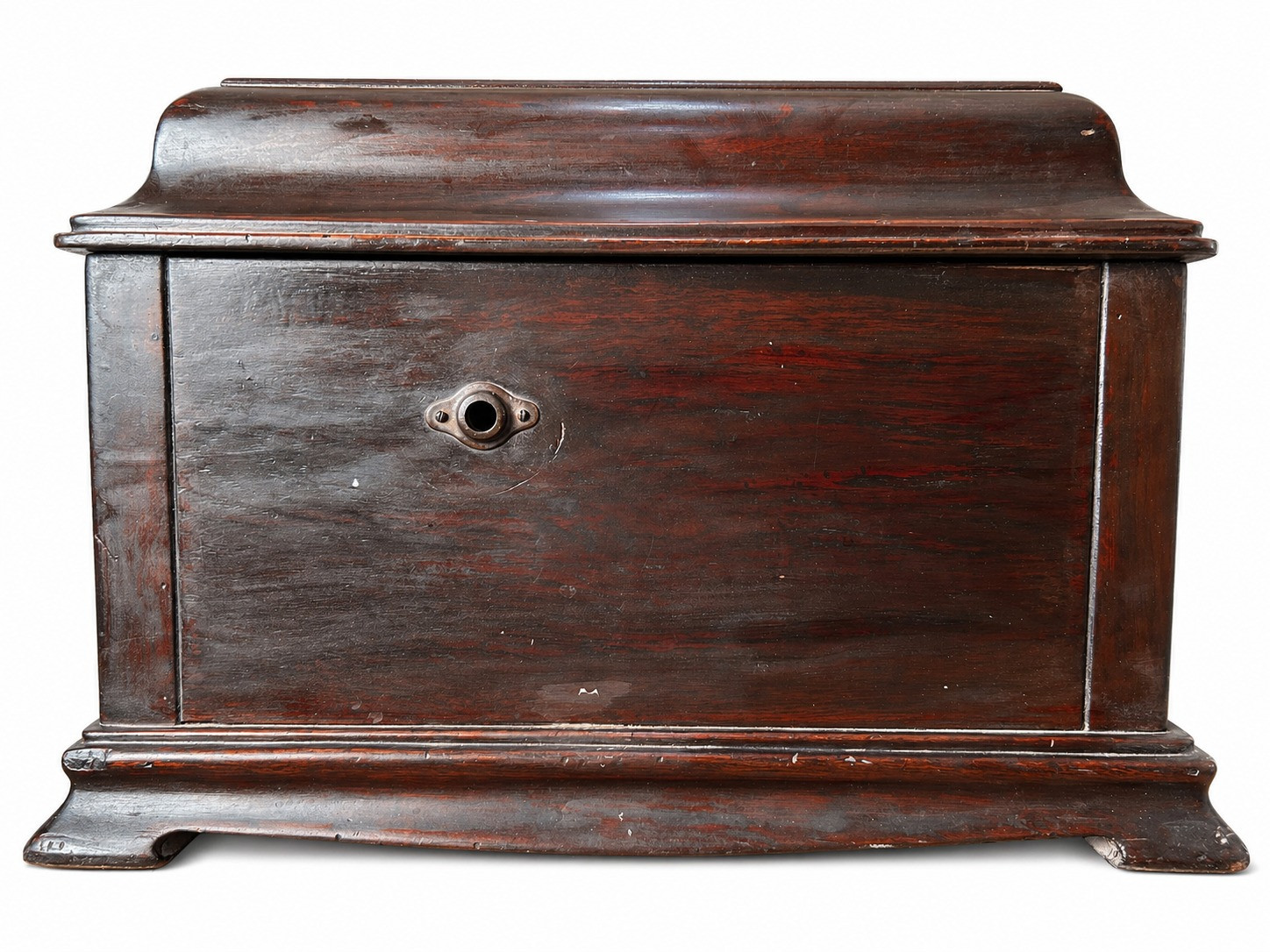 Antique Wooden Wind-Up HMV Tabletop Gramophone