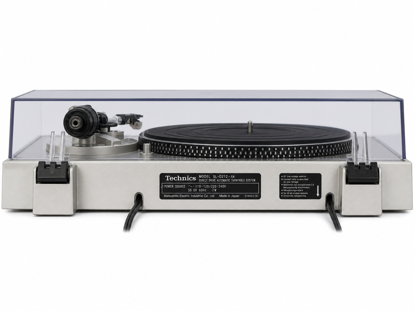 Technics SL-D212 Direct Drive Automatic Turntable System